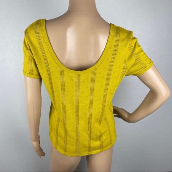 NEW MADEWELL POINTELLE KNIT TOP - Picture 6 of 7